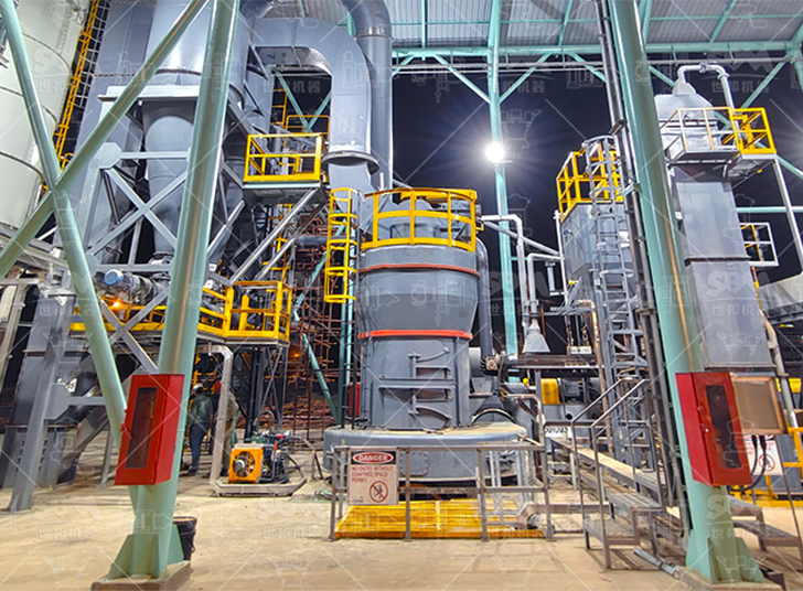 Phosphate Rock Powder Grinding Line with Annual Production of 100,000 Tons in Pakistan