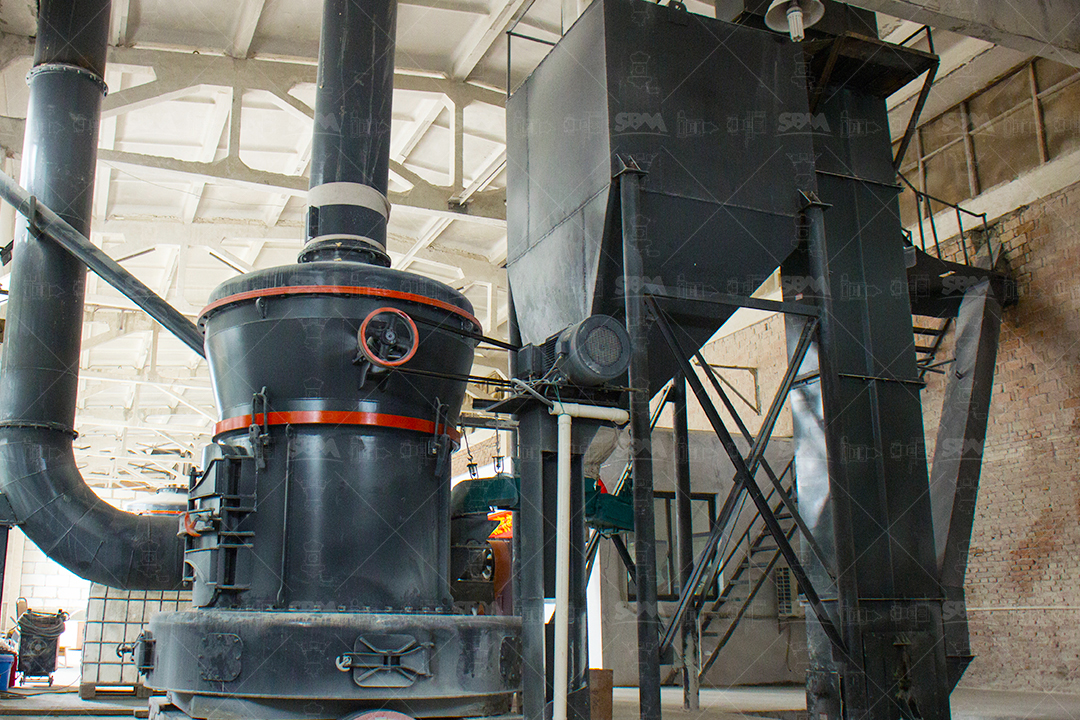 MTW European Trapezium Mill used for grinding quicklime in flue gas desulfurization applications, demonstrating compact layout and high-efficiency transmission system